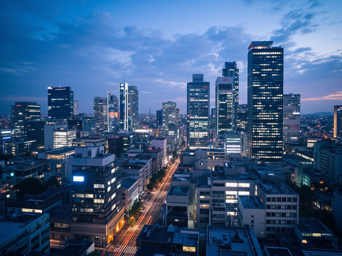 大阪城市天际线